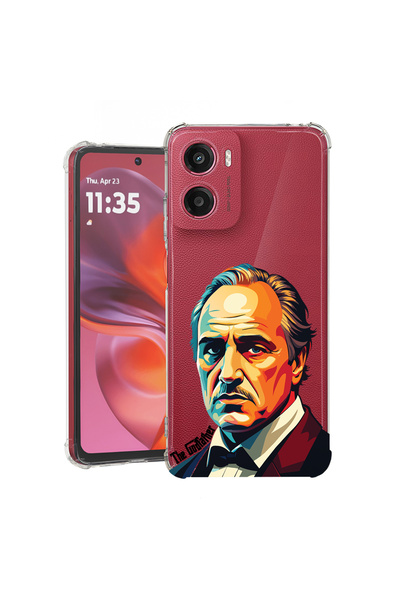 bestcase Carcasă spate antișoc pentru Motorola Moto E15, Nașul, 1988242 AS 1690