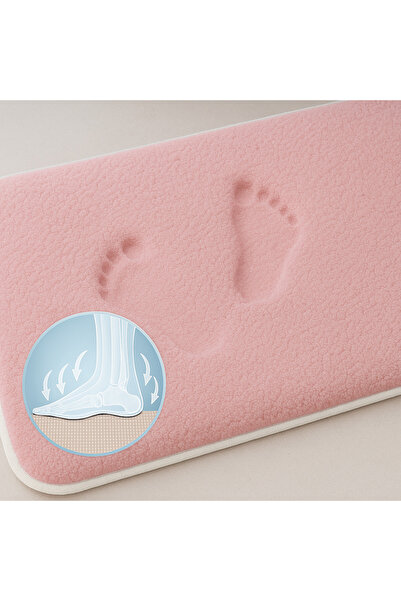 Carpetella Σετ Αντιολισθητικό Χαλάκι Μπάνιου με Σφουγγάρι (50x60cm - 60x90cm) Χαλί μπάνιου