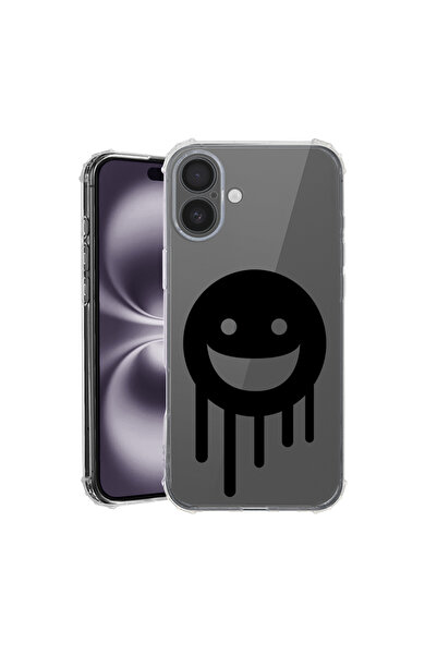 bestcase Αντικραδασμική θήκη πλάτης για Apple iPhone 16 Plus, Smiley, AS 1498