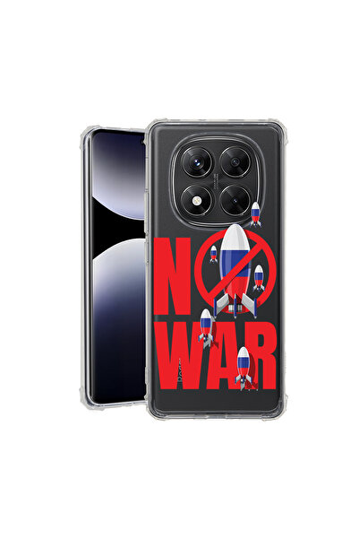 bestcase Carcasă spate antișoc pentru Xiaomi Redmi Note 14 Pro Plus, No War, ...