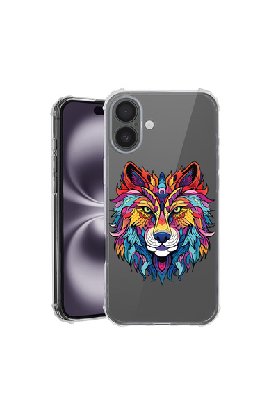 bestcase Αντικραδασμική θήκη πλάτης για Apple iPhone 16 Plus, Dream Colors - ...
