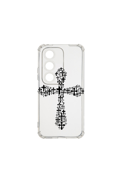 bestcase Carcasă spate antișoc pentru OPPO A80 5G, cruce în cruce, AS 1785