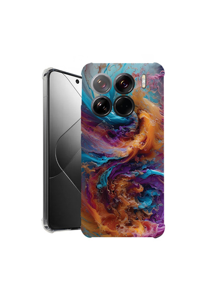 bestcase Carcasă spate antișoc pentru Xiaomi 15 Pro, culori lichide, 1926362 ...