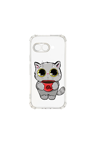 bestcase Carcasă spate antișoc pentru Google Pixel 9a, Sweet Cat, AS 1794
