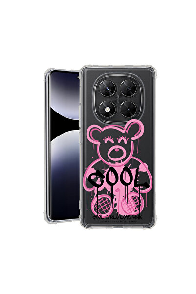 bestcase Carcasă spate antișoc pentru Xiaomi Redmi Note 14 Pro Plus, Teddy Be...