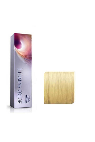 Wella Vopsea de păr permanentă 10/38 - Illumina Color Blond Albastru Auriu -