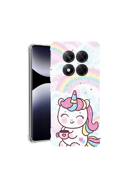 bestcase Carcasă spate antișoc pentru Xiaomi Redmi Note 14 Pro Plus, Little Unicorn, 1938410 AS 1212