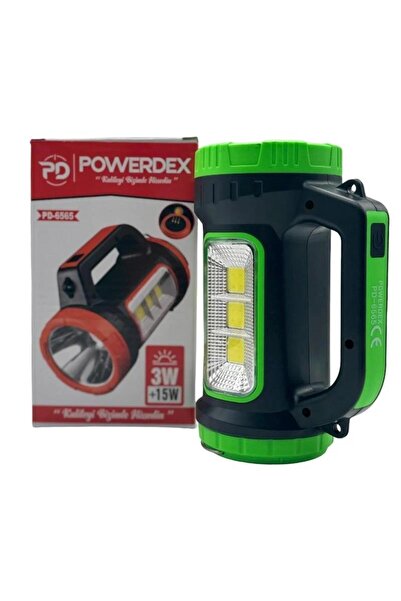 powerdex PD-6565 Şarjlı Led El Feneri