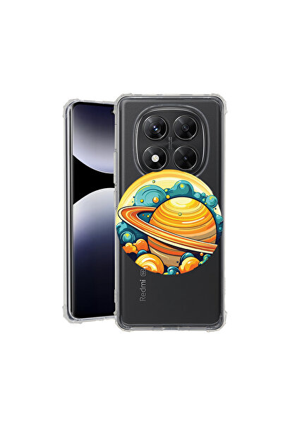 bestcase Carcasă spate antișoc pentru Xiaomi Redmi Note 14 Pro Plus, Planet -...