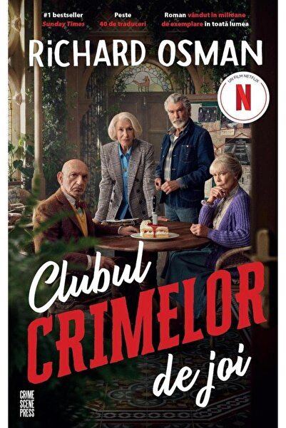 Editura Crime Scene Press Clubul crimelor de joi, Richard Osman
