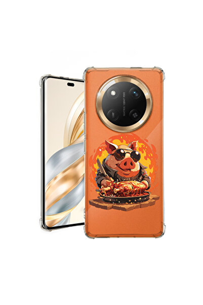 bestcase Αντικραδασμική θήκη πίσω μέρους για Honor Magic7 Lite, Pig's Life, 1...