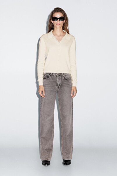 Massimo Dutti %100 yün triko hırka