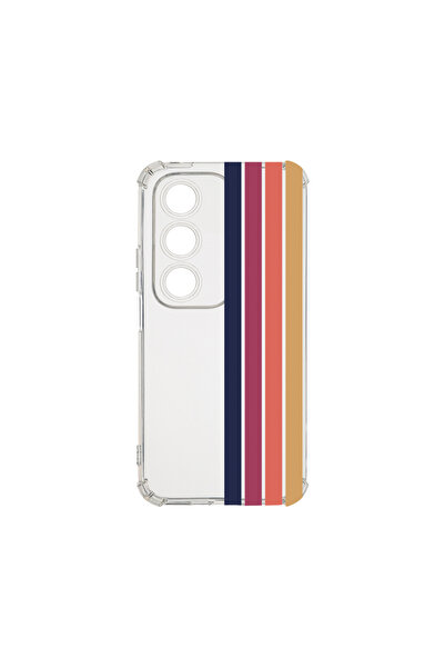 bestcase Carcasă spate antișoc pentru OPPO A80 5G, Retro Lines, AS 1478