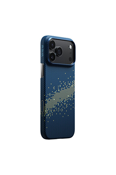 PITAKA iPhone 17 Pro Uyumlu Kılıf M-safeli Tactil Țesut Starpeak Serisi Kapak...