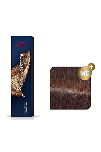 Wella Vopsea de păr 6/74 Permanentă - Șaten Intens Koleston Perfect Me+ Blond Castaniu Roșu Închis -