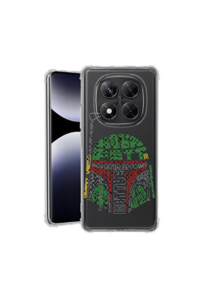 bestcase Carcasă spate antișoc pentru Xiaomi Redmi Note 14 Pro Plus, Caligrafie Boba Fett, 1938410 AS 1515