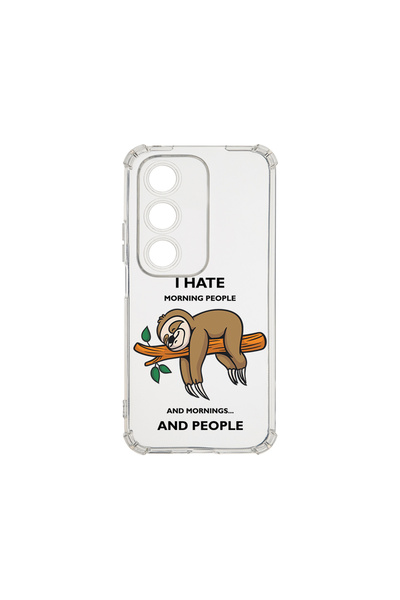 bestcase Carcasă spate antișoc pentru OPPO A80 5G, I Hate Morning, AS 1613