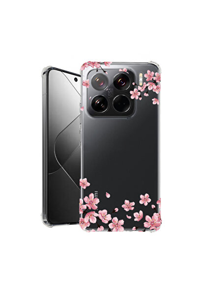 bestcase Carcasă spate antișoc pentru Xiaomi 15 Pro, culori pastel - flori, 1...