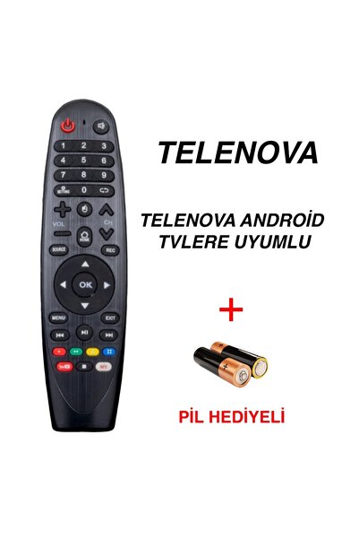 tekzy Telenova Android tv uyumlu kumanda