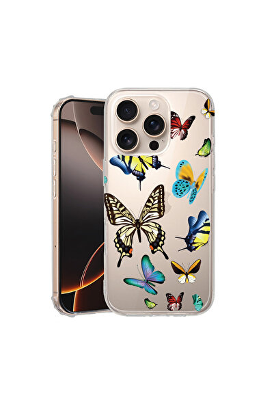 bestcase Αντικραδασμική θήκη πλάτης για Apple iPhone 16 Pro, όμορφες χρωματισ...