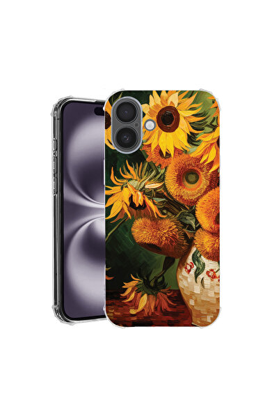 bestcase Αντικραδασμική θήκη πίσω μέρους για Apple iPhone 16 Plus, ζωγραφική ...