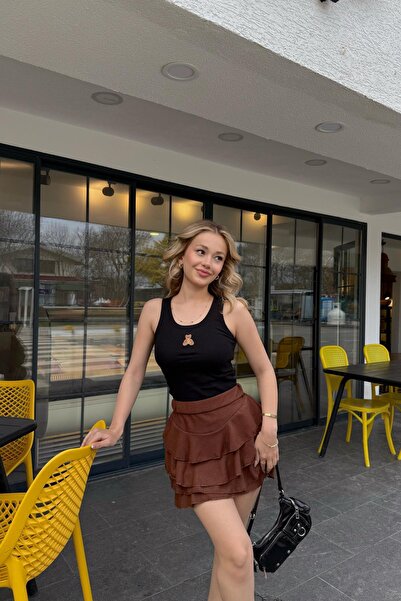 mylove Katkat Skirt Brown