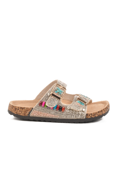 Guja Papuci argintii pentru copii 25Y106-6 F