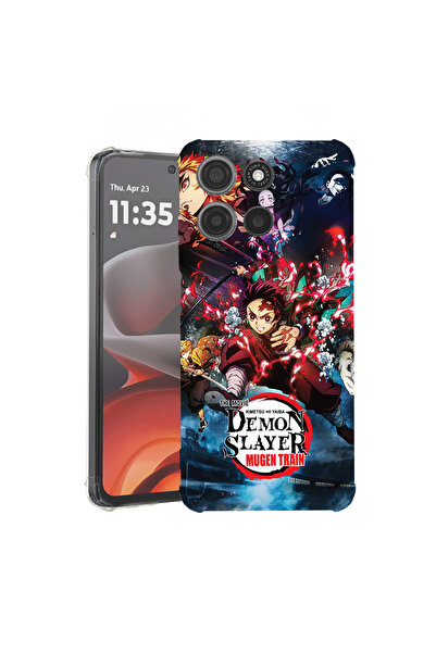 bestcase Carcasă spate antișoc pentru Motorola Moto G15, Demon Slayer, 192635...