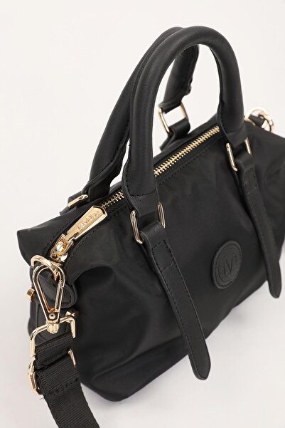 Levidor Black Large Satin Bag
