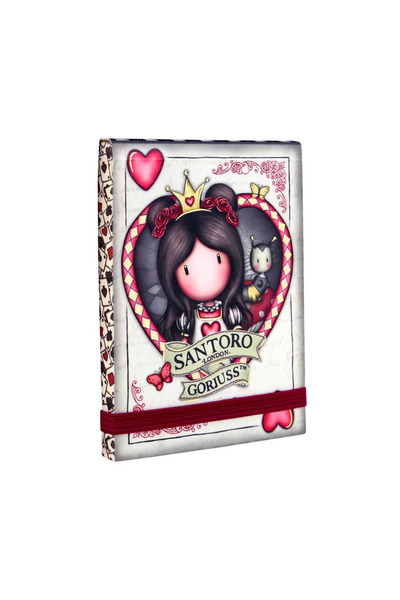 Santoro Gorjuss Finding My Way pocket notebook 8x10.6x0.9 cm