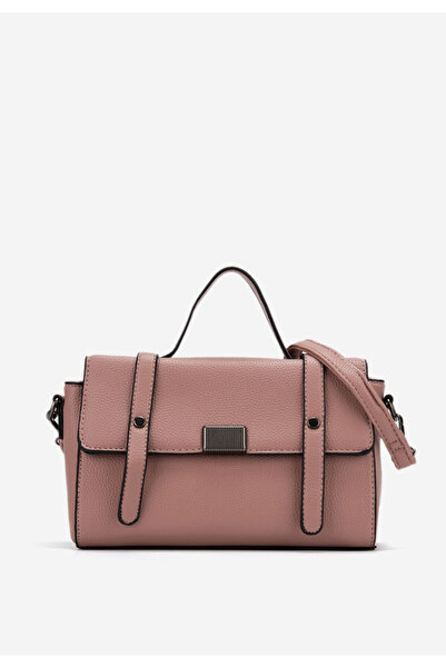 B T Shoes Růžové rukojeť kabelky Mikita