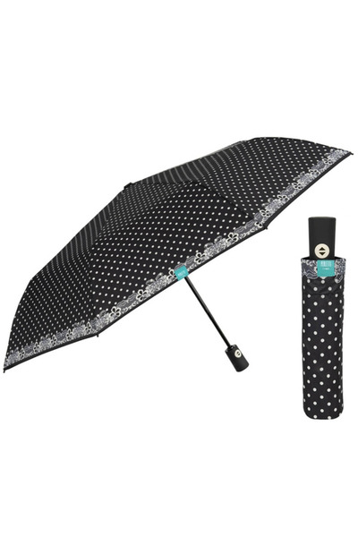 Perletti Umbrela ploaie cu inchidere si deschidere automata buline