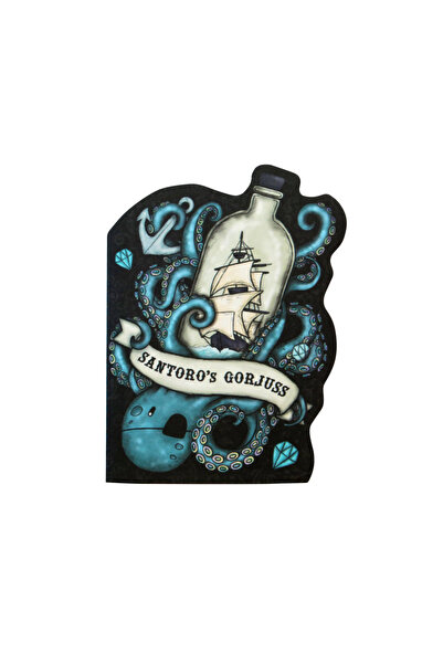 Santoro Set of 2 Gorjuss Black Pearl stitched notebooks