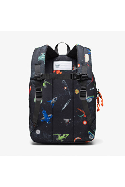 herschel Heritage Space Adventure Kids Black Mini Backpack