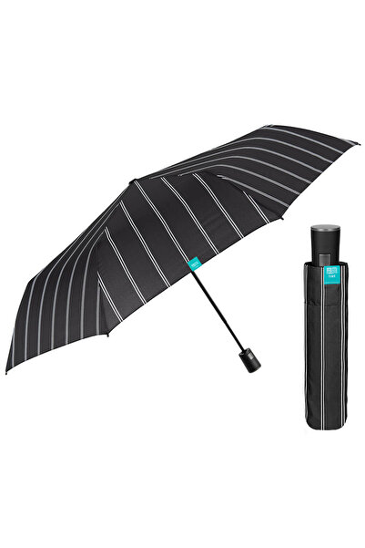 Perletti Mini Umbrela ploaie automata model in dungi neagra