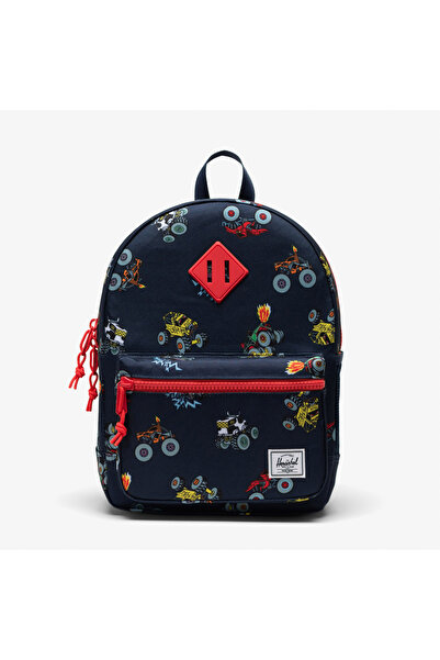 herschel Heritage Monster Trucks Çocuk Lacivert Mini Sırt Çantası
