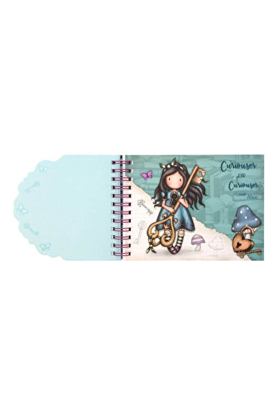Santoro Gorjuss Curiosity spiral notebook