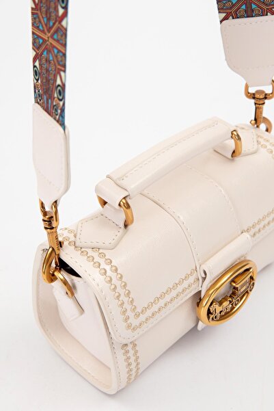 Levidor Cream Speckle Detail Shoulder Bag
