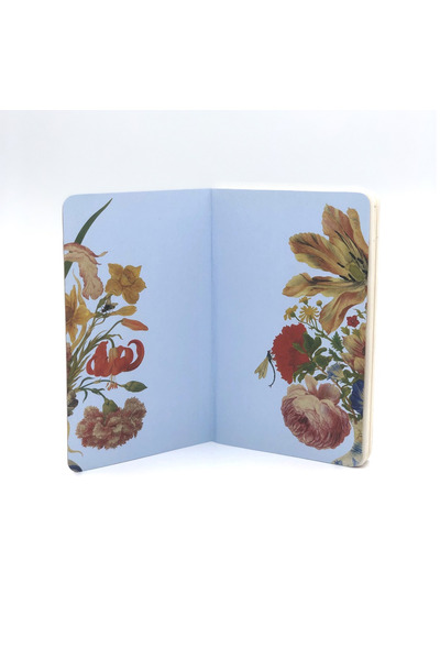 OEM Notebook A6, 112 pages Tulips, roses, Maria Sibylla Merian