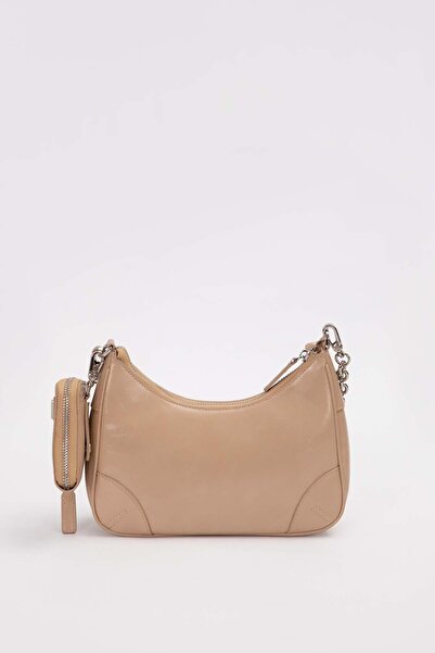 Levidor Mink Chain Detailed Patent Leather Bag 930420