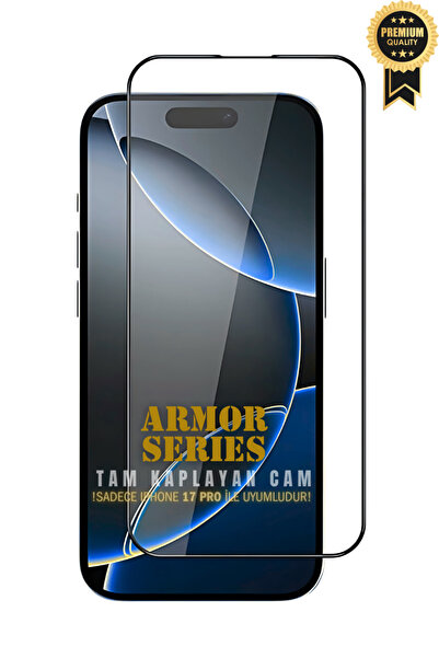 Evax (ARMOR TAM) Iphone 17 Pro Uyumlu Hizalama Aparatlı Armor Serisi Tam Kapl...