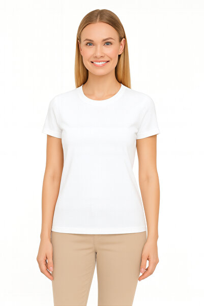 MS HAMİLE İÇ GİYİM Tricou cu mânecă scurtă și guler rotund