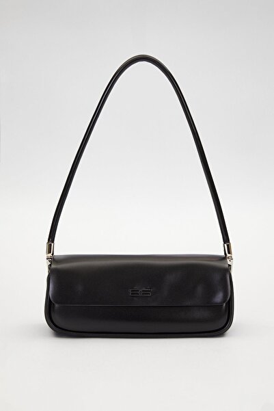 Levidor Black Long Strap Shoulder Bag
