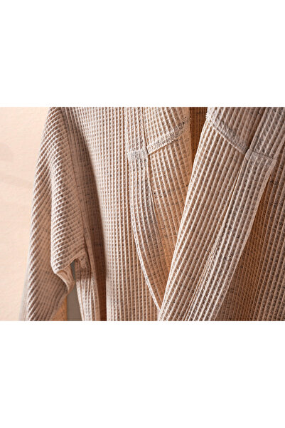 Doqu Home Ayla Bathrobe S/M 110 cm Beige