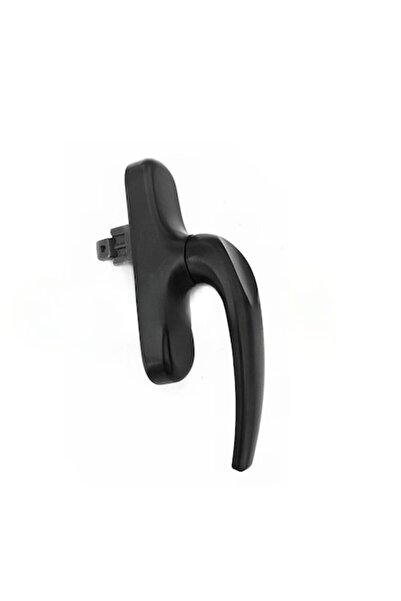 SOLIDON Mâner de fereastră din aluminiu, deschidere oscilo-batantă, negru RAL9005