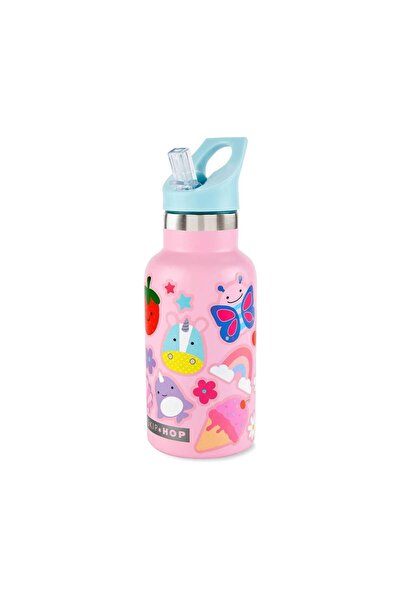 Skip Hop Spark Style Paslanmaz Çelik Suluk Pembe