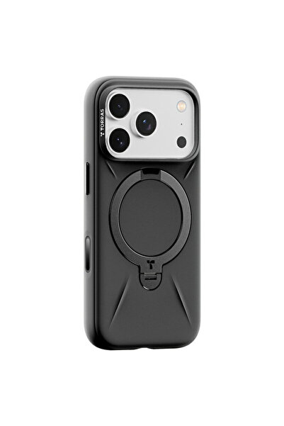 TORRAS Husa iPhone 17 Pro Max QPRO Silicone Series, negru