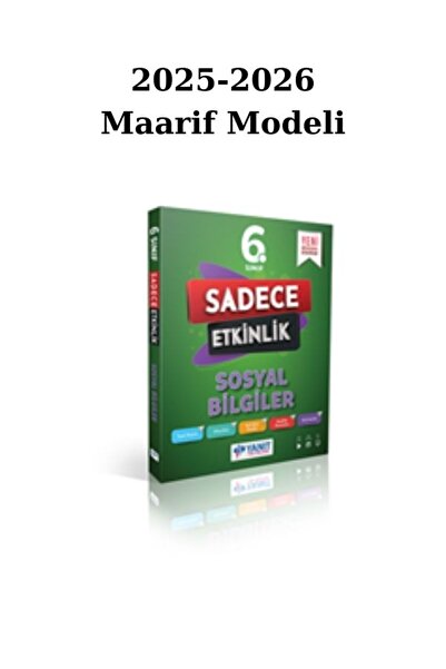 Yanıt Yayınları Yanıt 6. Sınıf Sosyal Bilgileri Sadece Etkinlik Çalışma Kit. ...