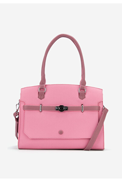 B T Shoes Τσάντα office Sherenna ροζ