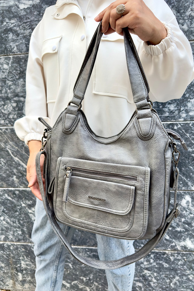 Just Polo Women's New Season Luxury Soft Leather Adjustable Cross Strap Stylish Shoulder Bag